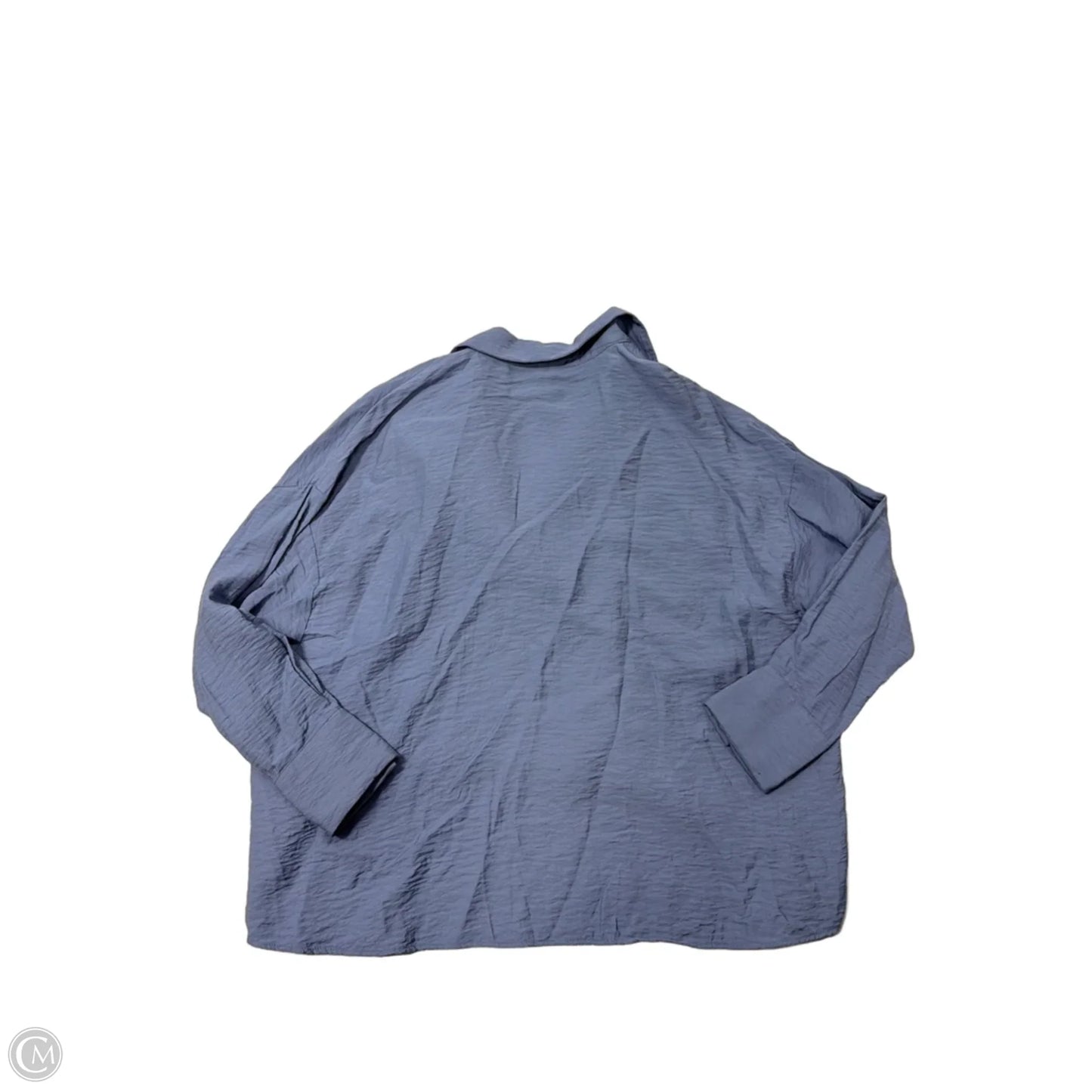 Top Long Sleeve By Anthropologie In Blue, Size: S