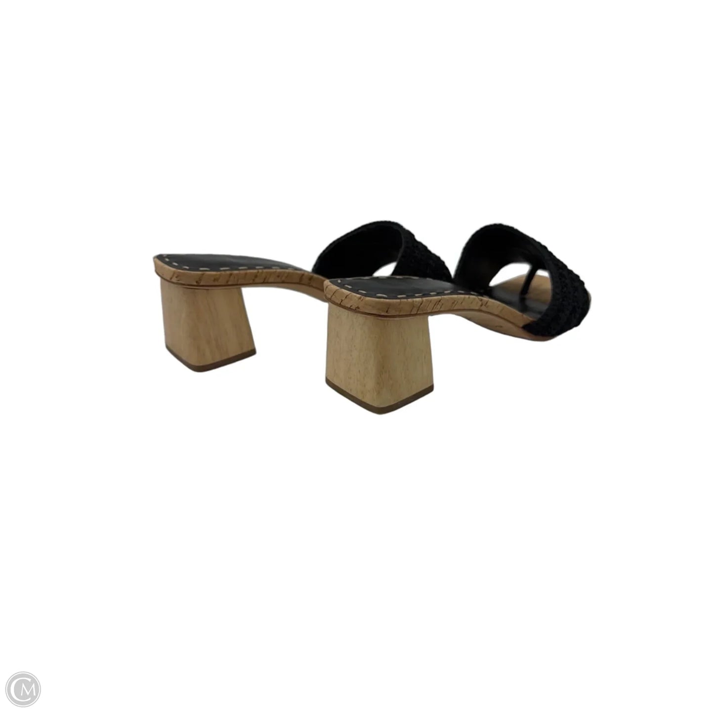 Shoes Heels Block By Donald Pliner In Black & Cream, Size: 7