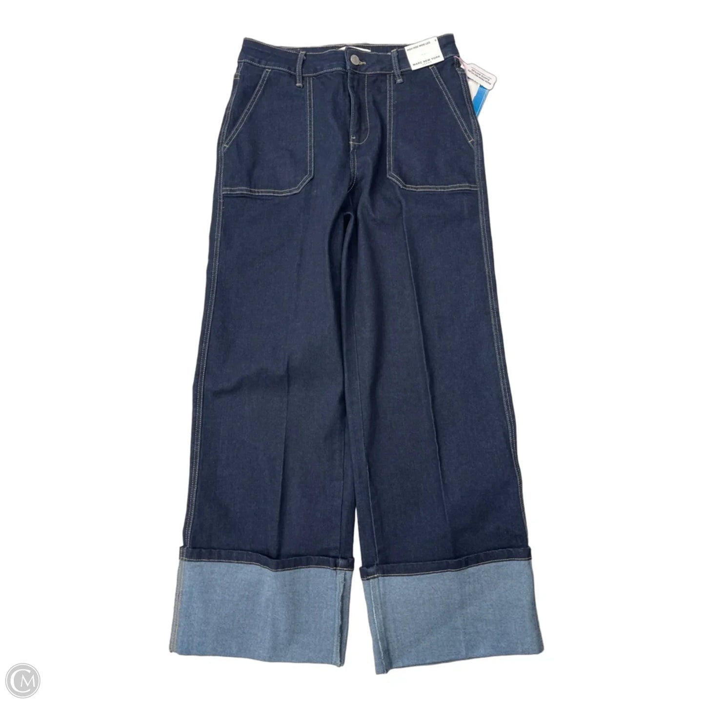 New! Jeans Wide Leg By Marc New York In Blue Denim, Size: 6