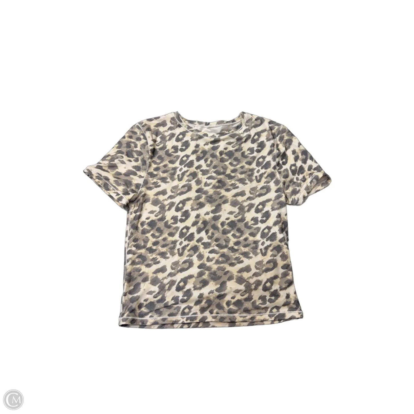 Top Short Sleeve By Skims In Animal Print, Size: Sp