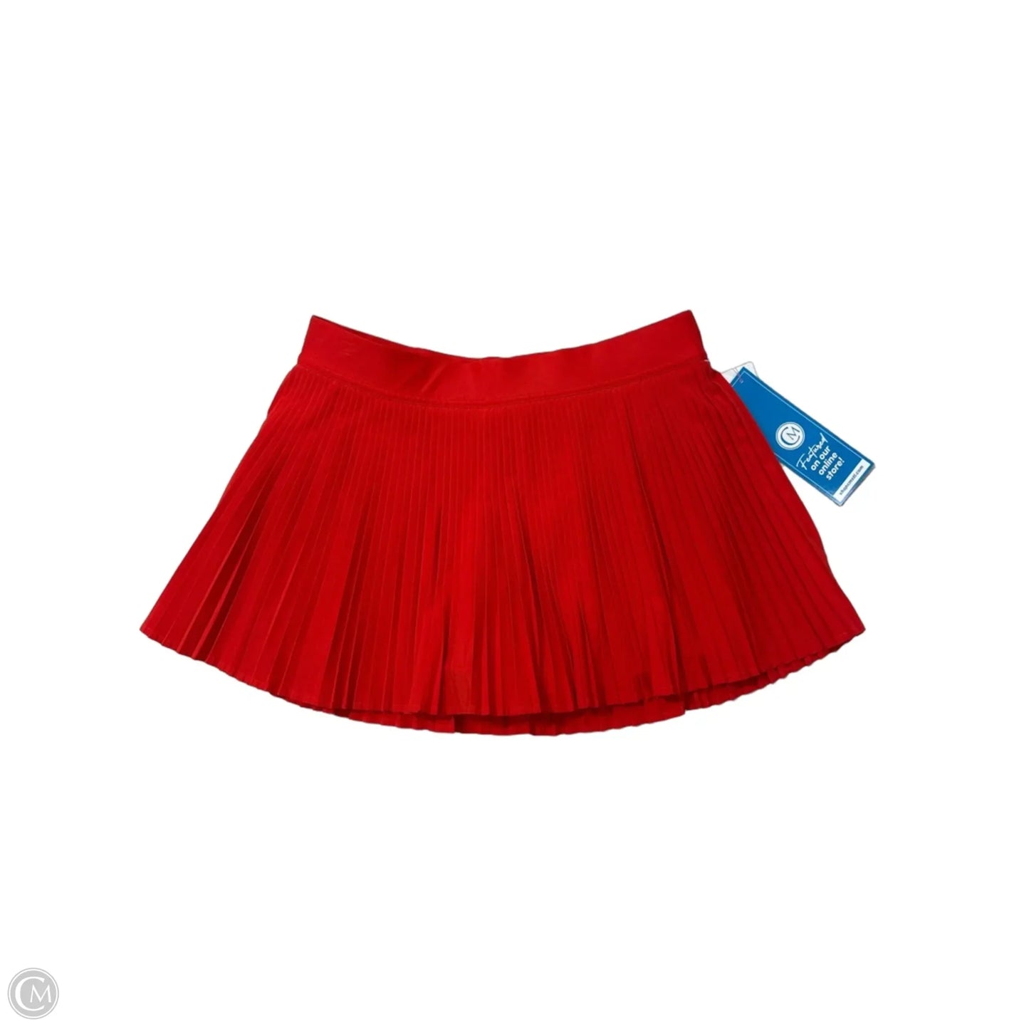 Athletic Skort By Lululemon In Red, Size: 10
