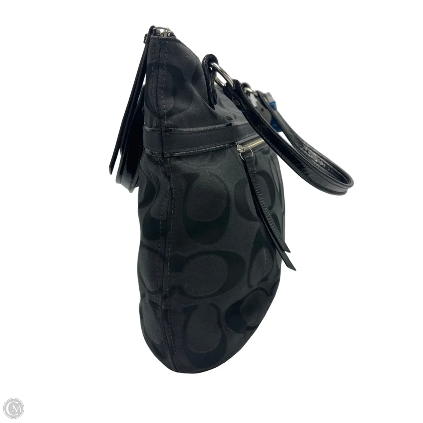Coach Poppy Signature Sateen Designer Handbag/Tote