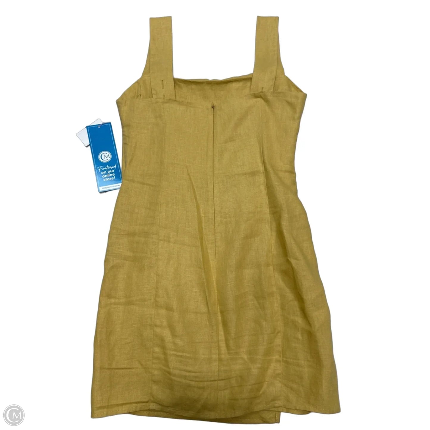 Dress Casual Short By Reformation In Yellow, Size: S