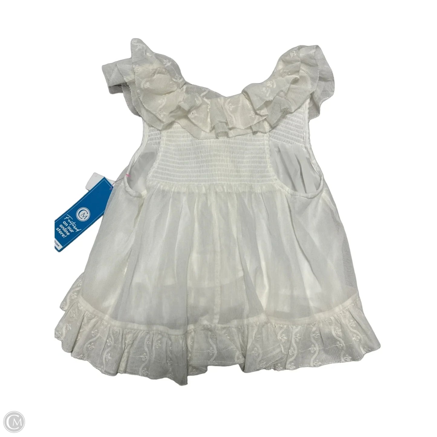 New! Top Sleeveless By Anthropologie In White, Size: S