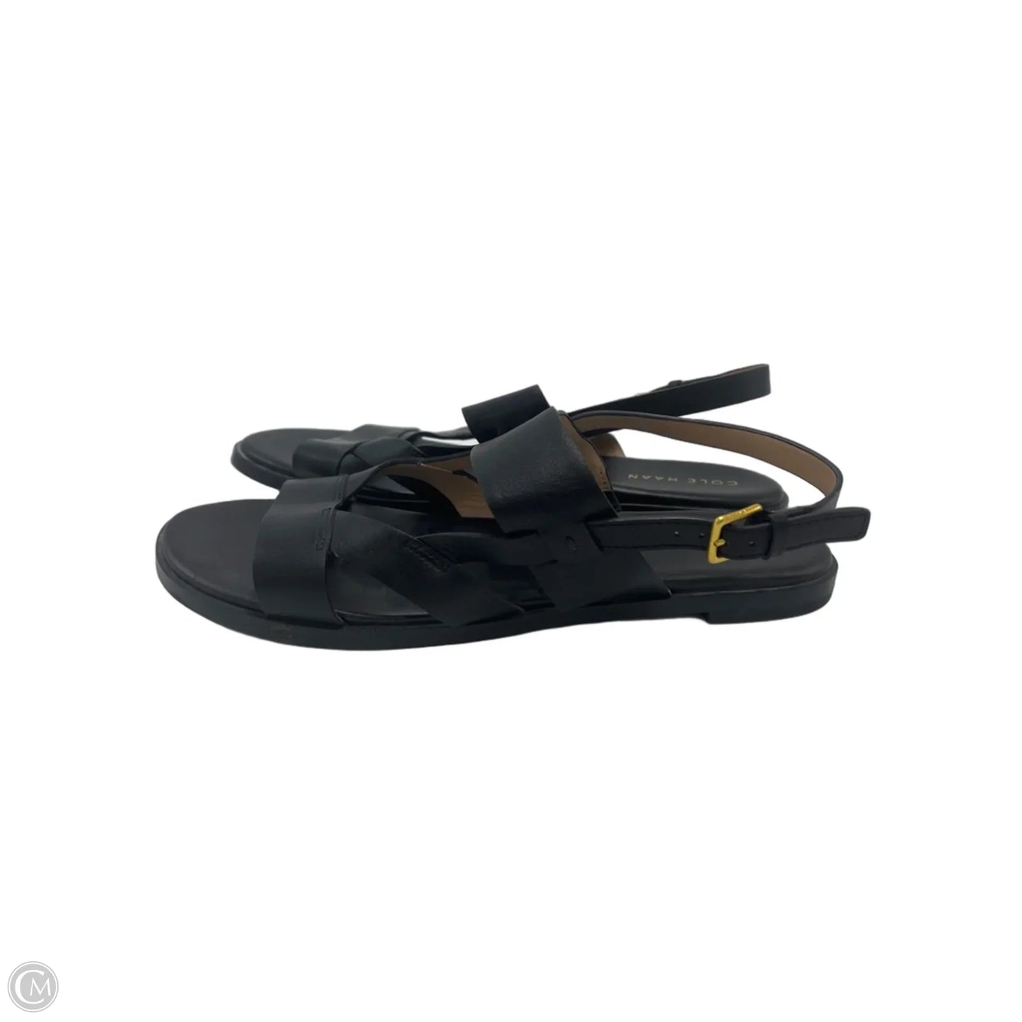 Sandals Designer By Cole-Haan In Black, Size: 9