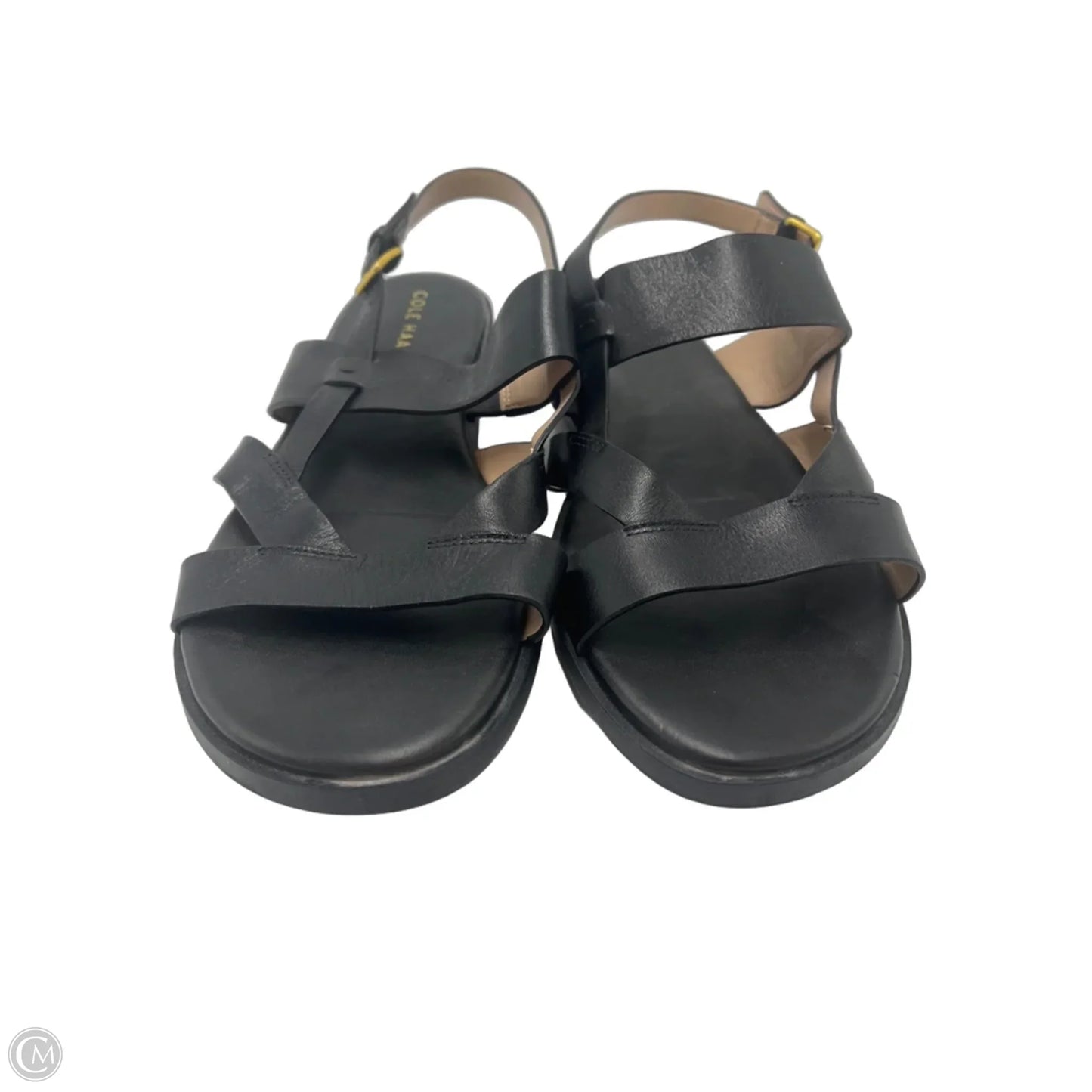 Sandals Designer By Cole-Haan In Black, Size: 9
