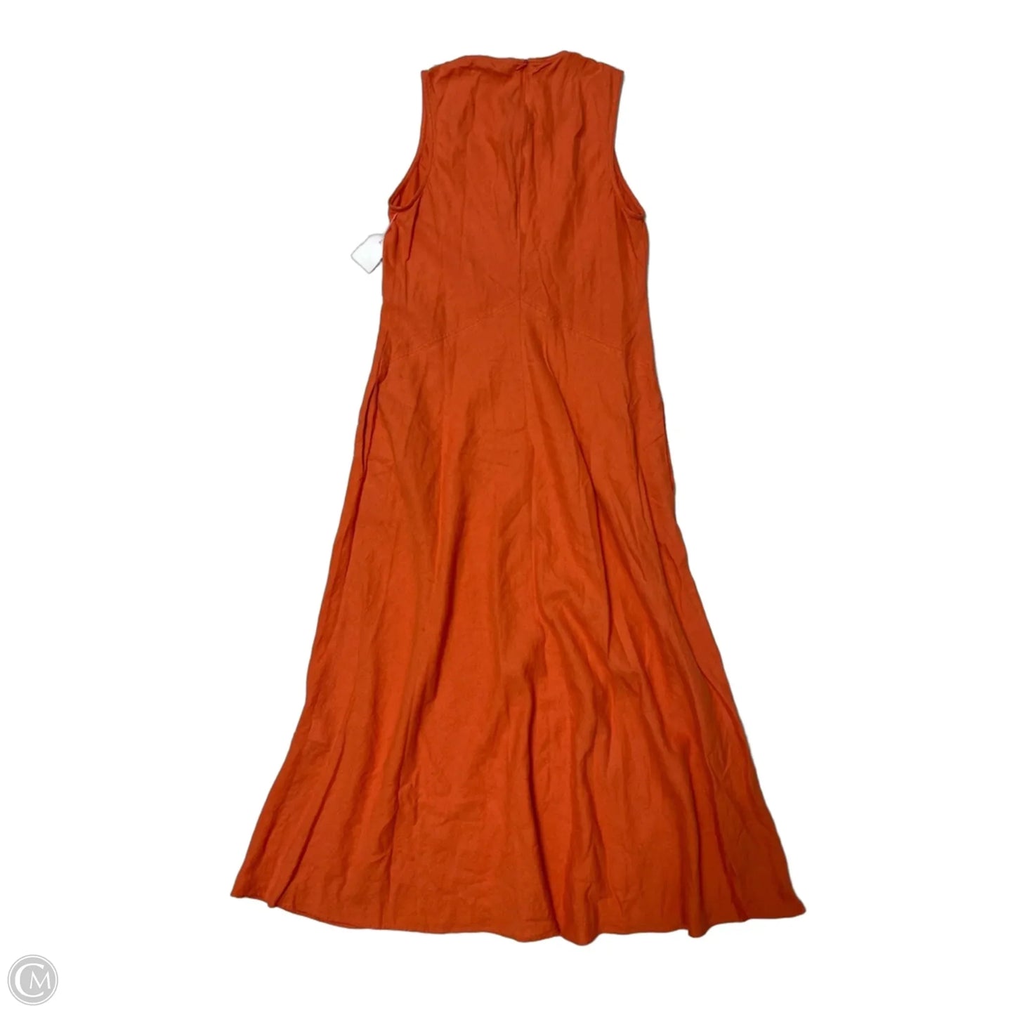 Dress Casual Maxi By Zara In Orange, Size: S