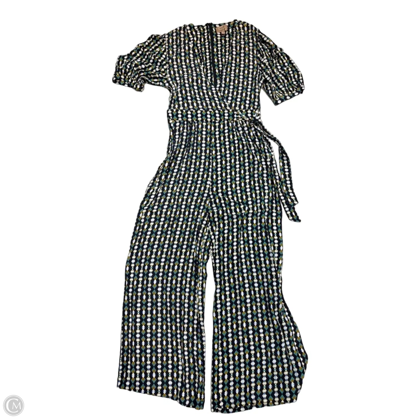 Jumpsuit By Kachel x Anthropologie In Black & Cream, Size: S