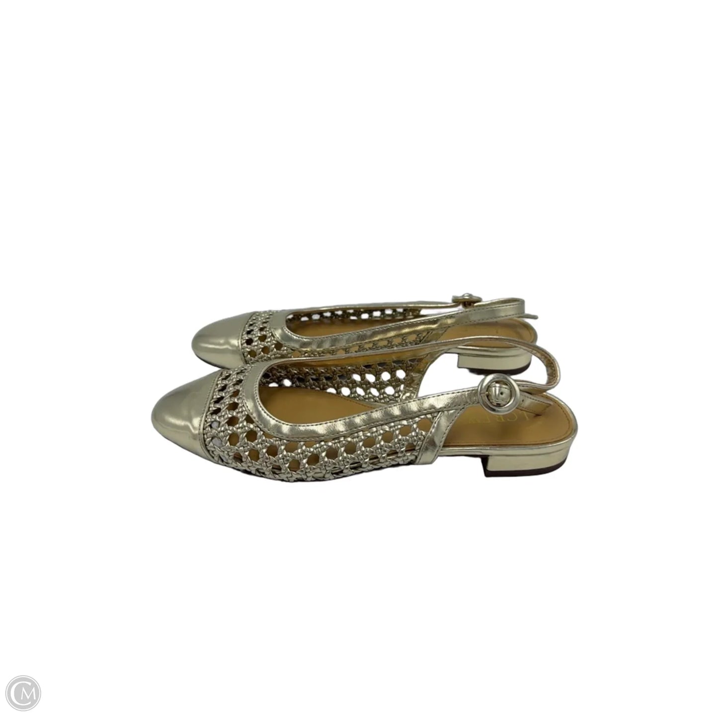 Shoes Flats By J. Crew In Gold, Size: 7