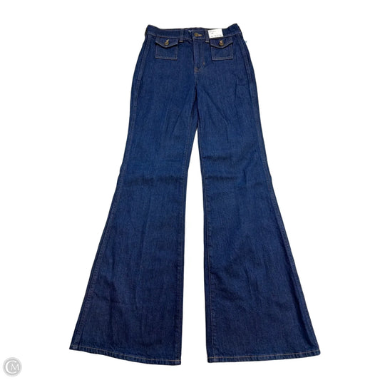 New! Jeans Flared By J. Crew In Blue Denim, Size: 0