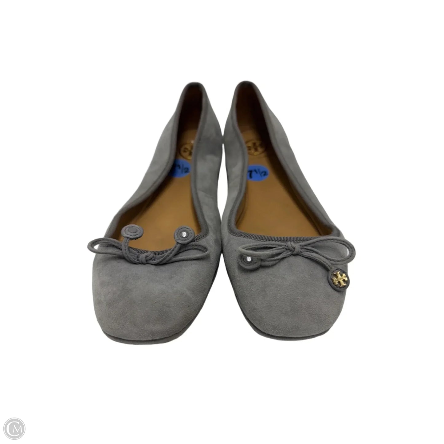 Shoes Designer By Tory Burch In Grey, Size: 7.5