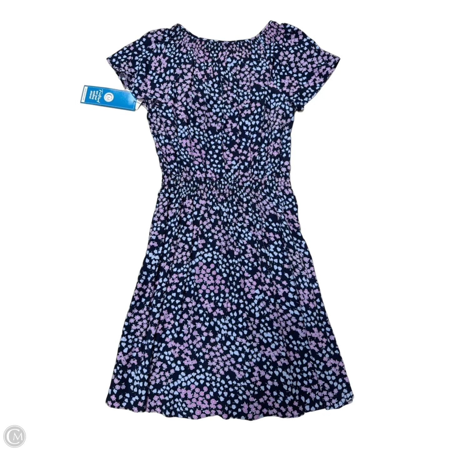 New! Dress Casual Midi By Talbots In Blue & Purple, Size: Lp