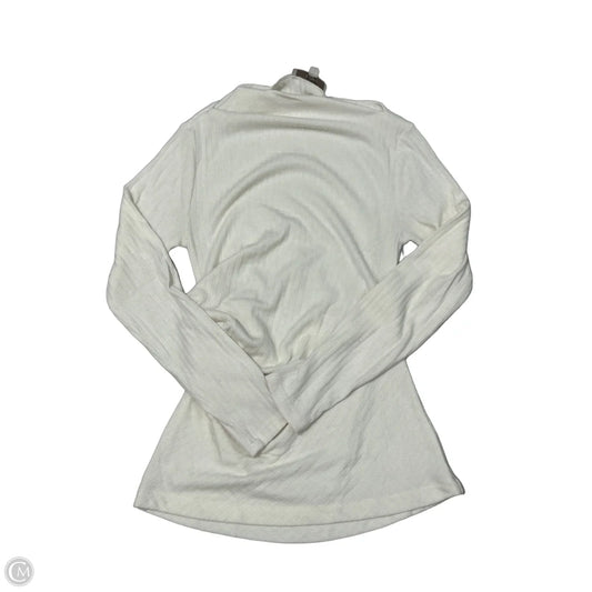 Top Long Sleeve By Loft In Cream, Size: M