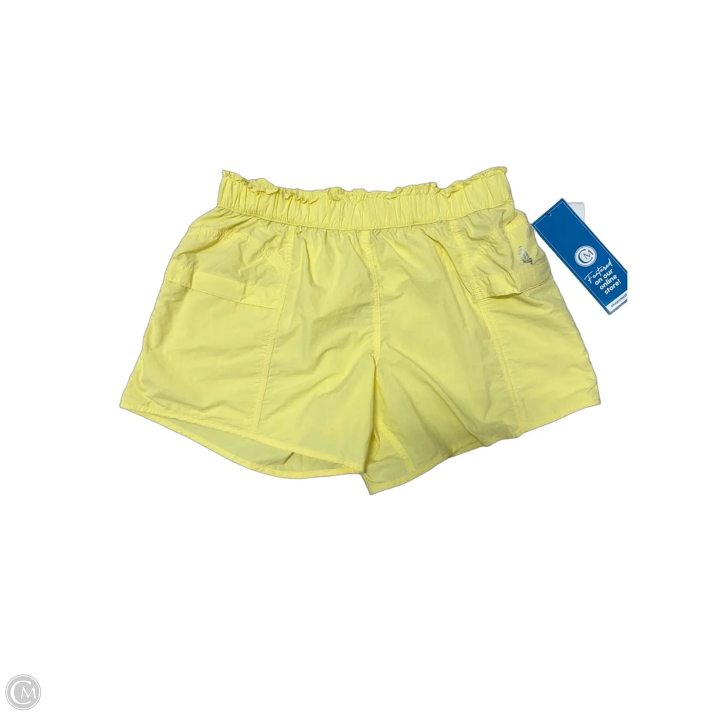 Athletic Shorts By Free People In Yellow, Size: M