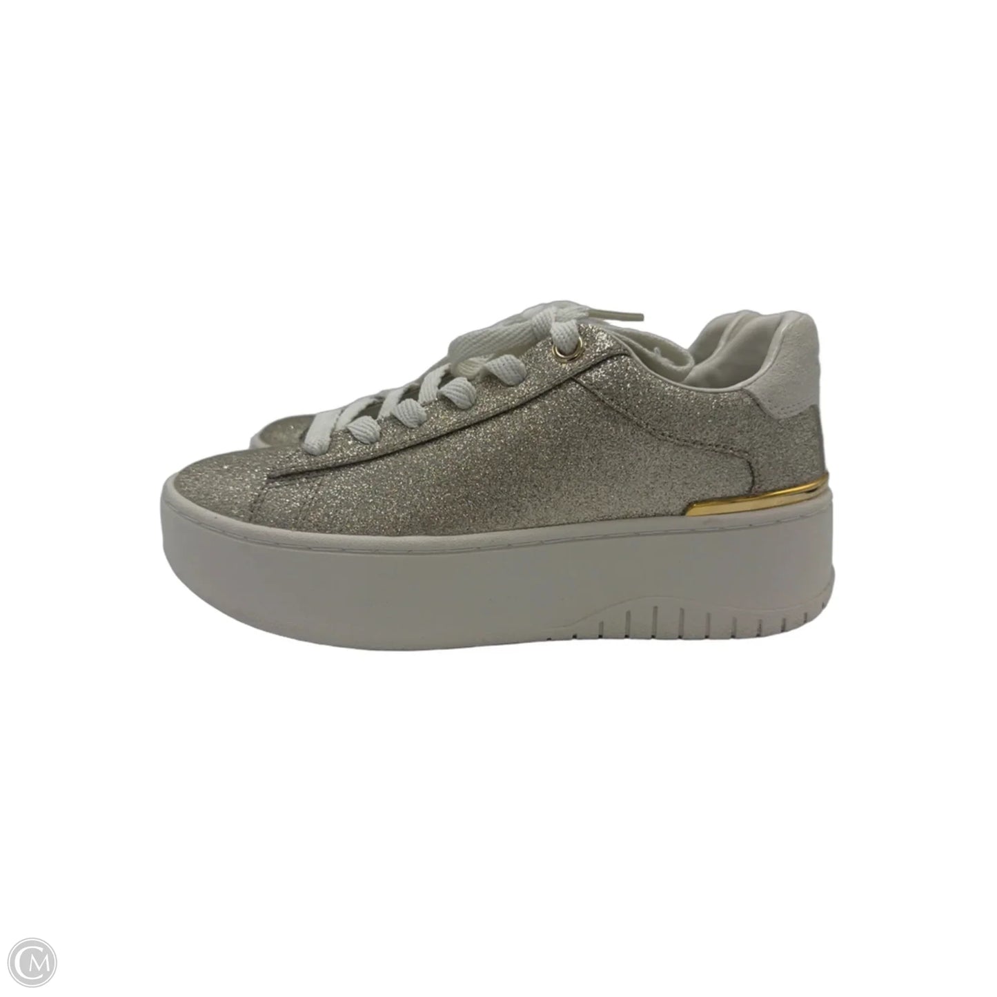 Shoes Designer By Michael Kors In Gold, Size: 7.5