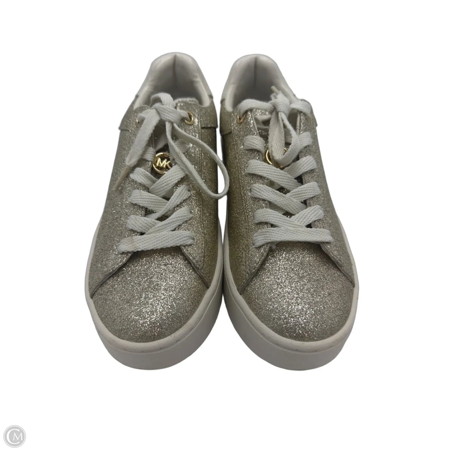 Shoes Designer By Michael Kors In Gold, Size: 7.5