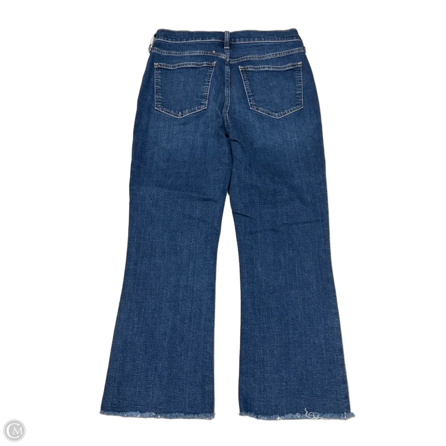 Jeans Boot Cut By Gap In Blue Denim, Size: 8