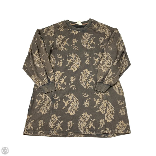 Dress Casual Short By Umgee In Brown, Size: L