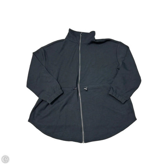 New! Athletic Jacket By Cable And Gauge In Black, Size: 1x