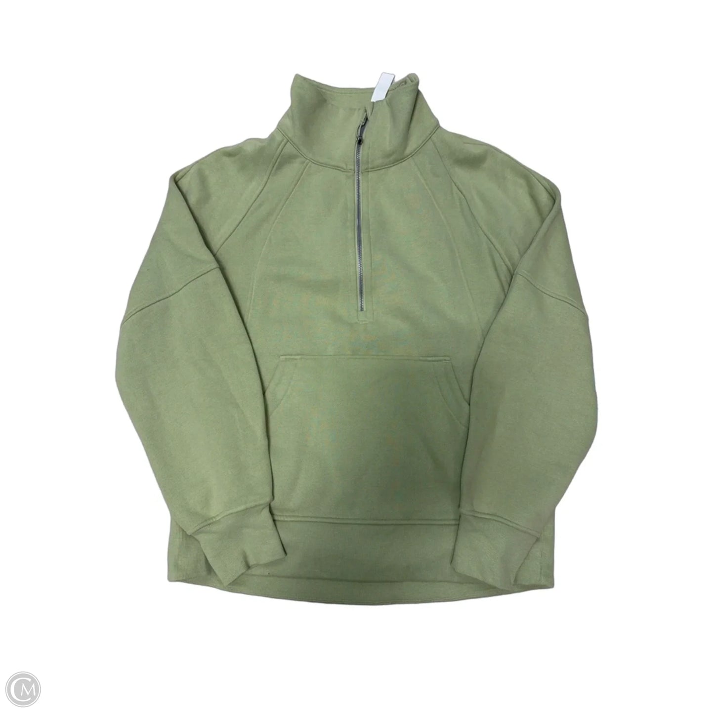 New! Athletic Sweatshirt Collar By Lululemon In Green, Size: Xs