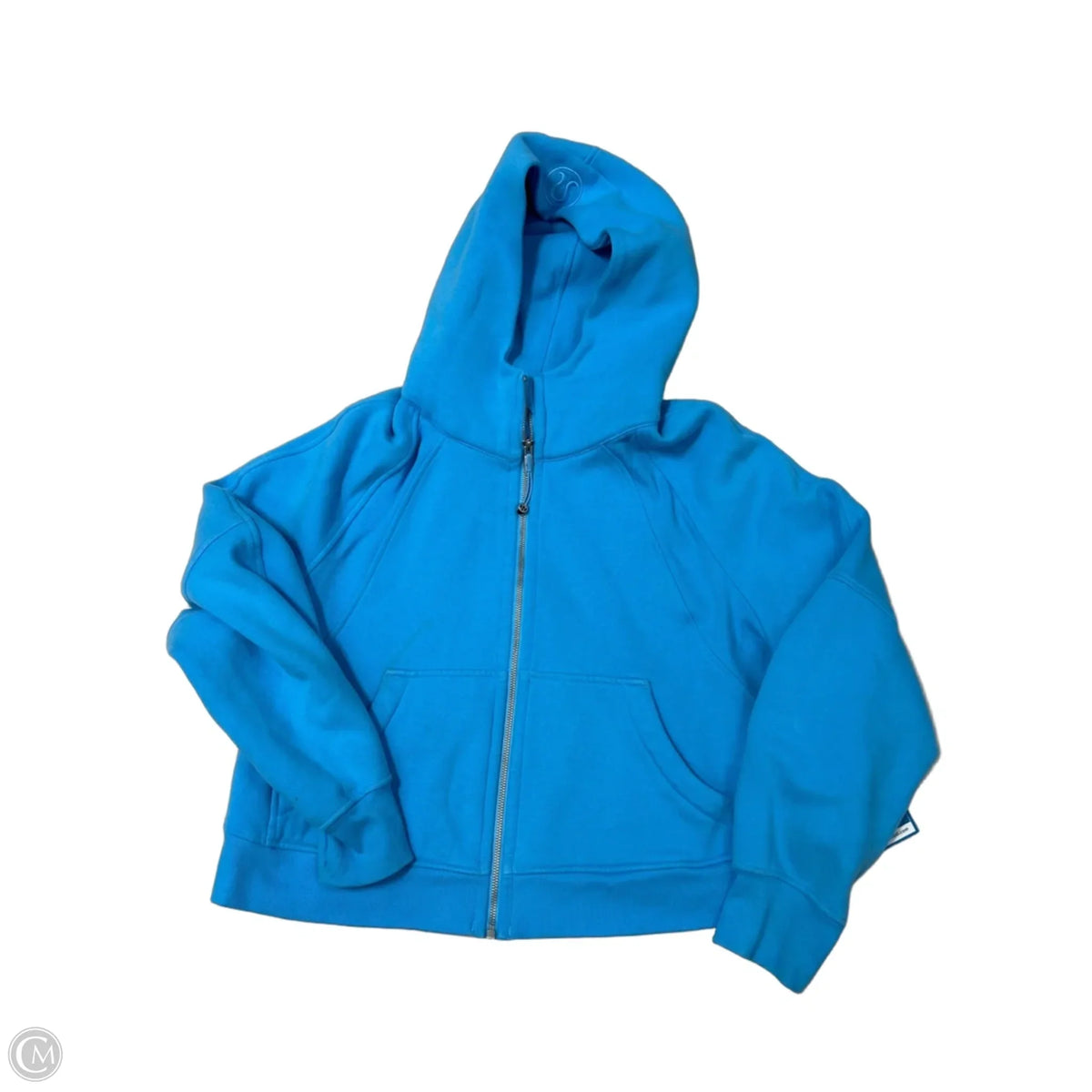 Athletic Scuba Jacket By Lululemon In Blue, Size: M/L