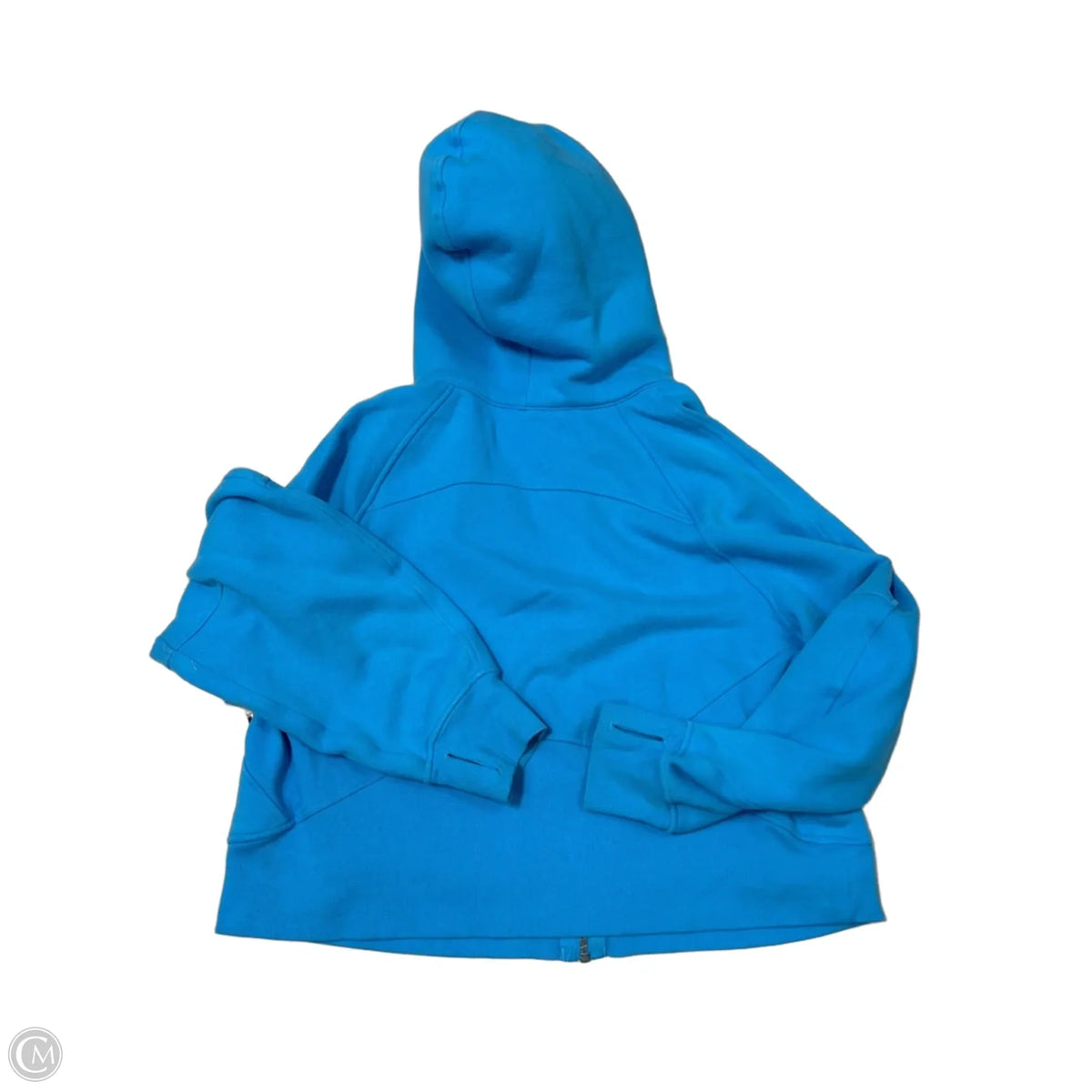 Athletic Scuba Jacket By Lululemon In Blue, Size: M/L