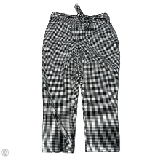 Pants Dress By Joie In Black & White, Size: L