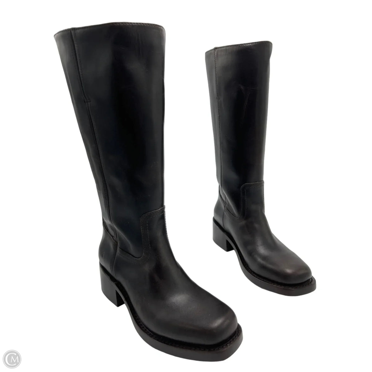 New! Frye Campus 14L Designer Boots in Brown, Size 7.5