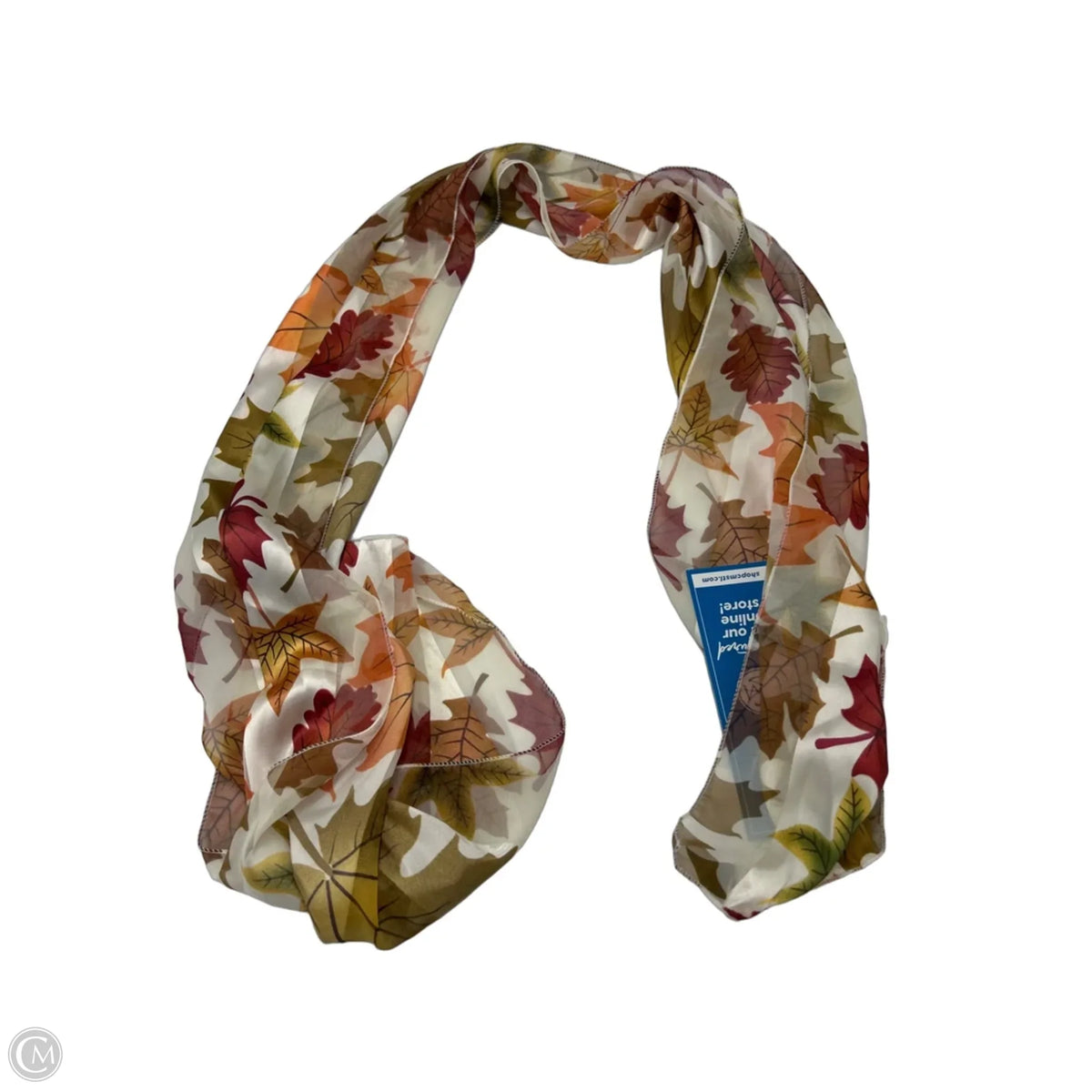 Long Scarf in Brown & Red