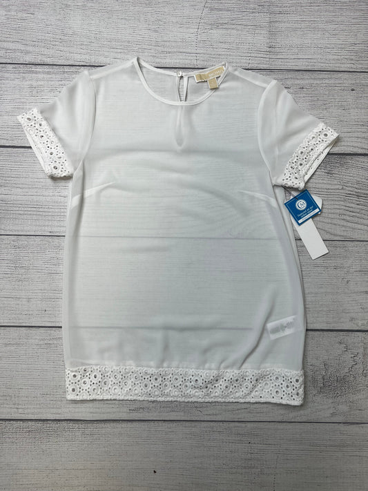 Top Short Sleeve Designer By Michael By Michael Kors  Size: S