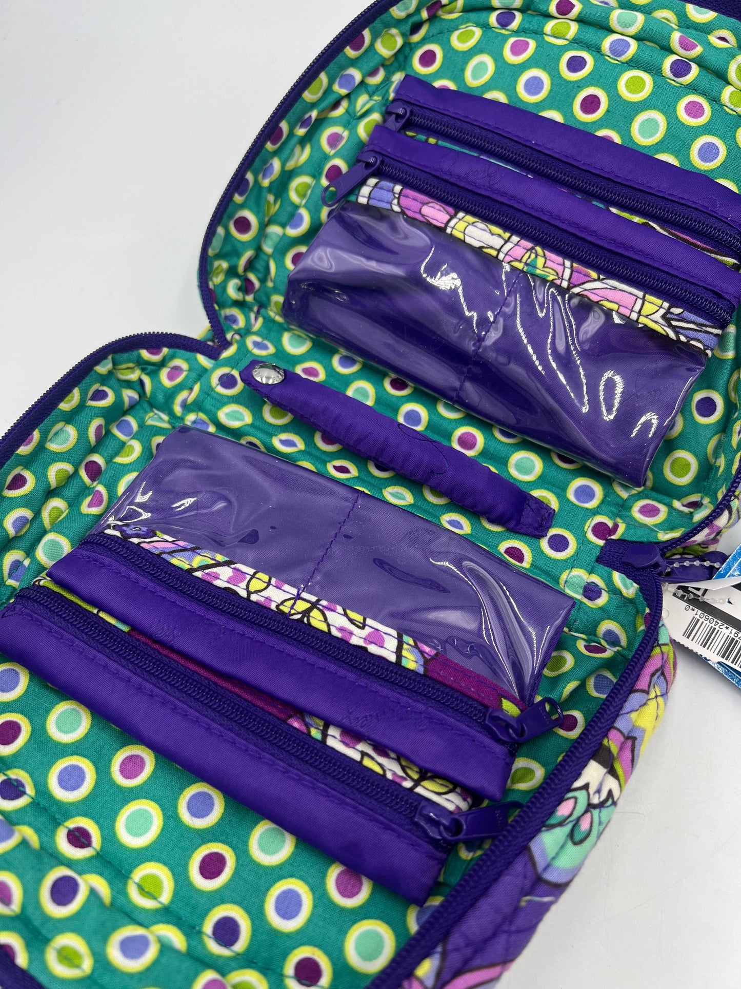 Purple Makeup Bag BY Vera Bradley