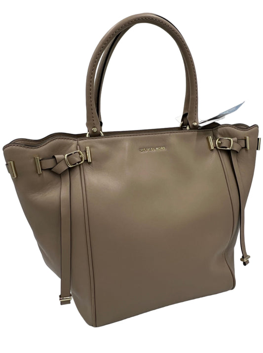 Michael Kors Smooth Leather Handbag w/ Shoulder Strap