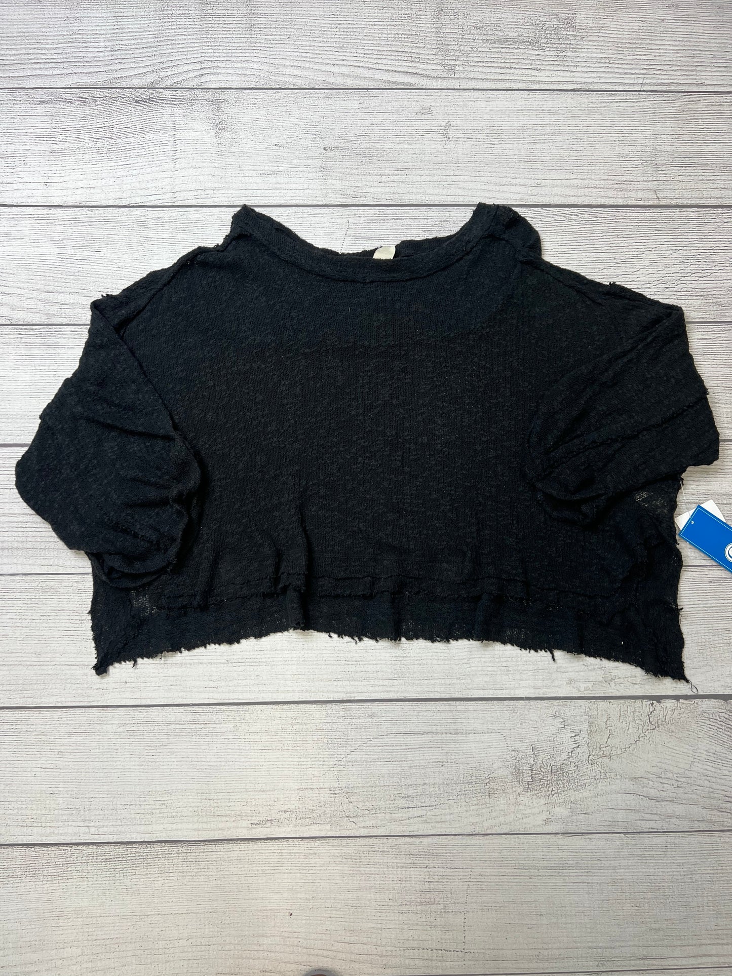 Black Tunic Long Sleeve Free People, Size S