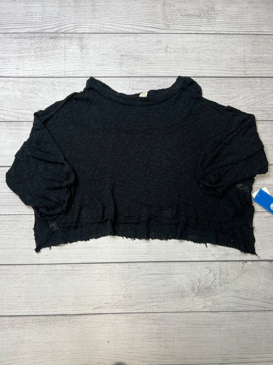 Black Tunic Long Sleeve Free People, Size S