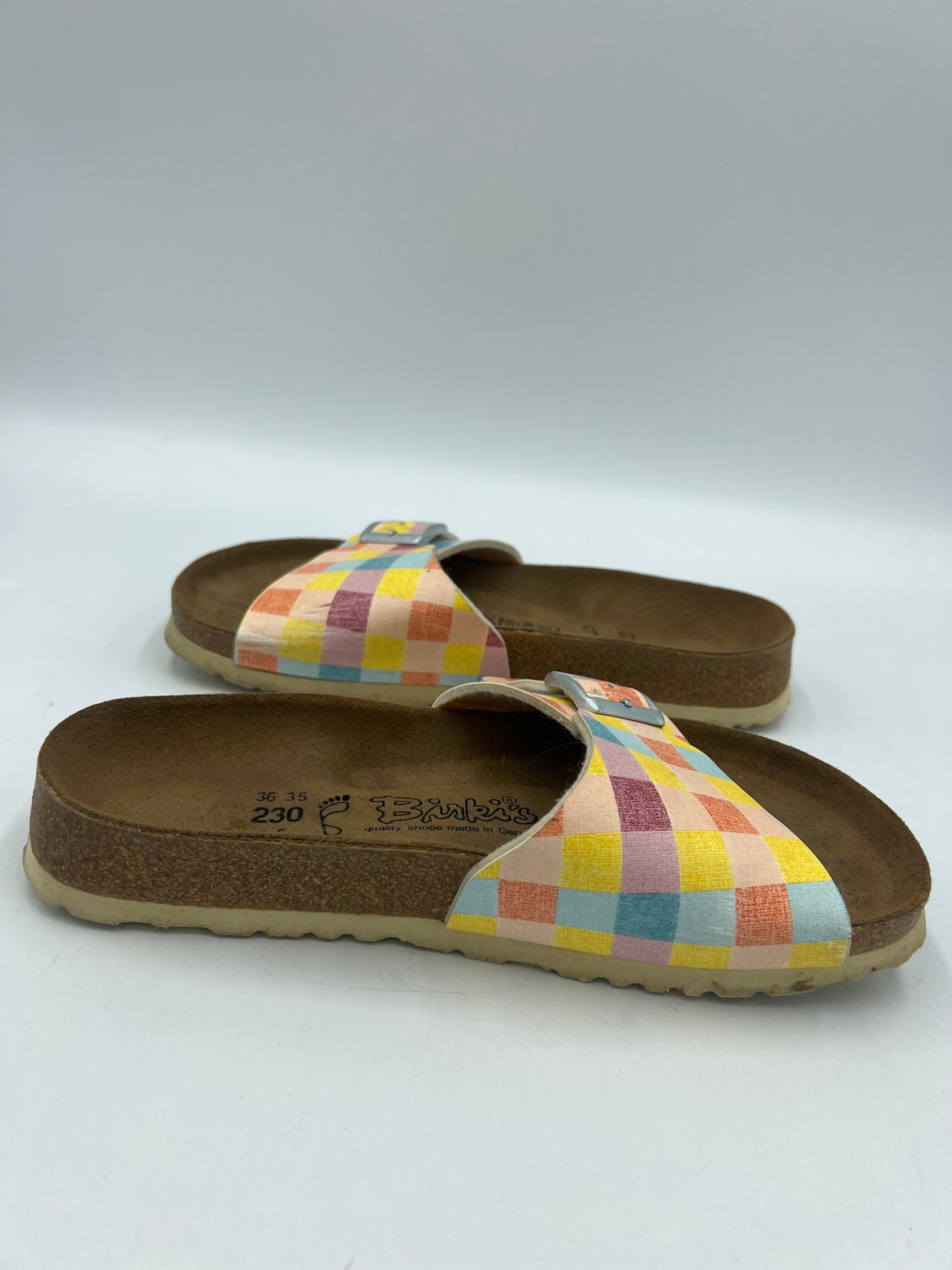 Multi-colored Shoes Designer Birkenstock, Size 6