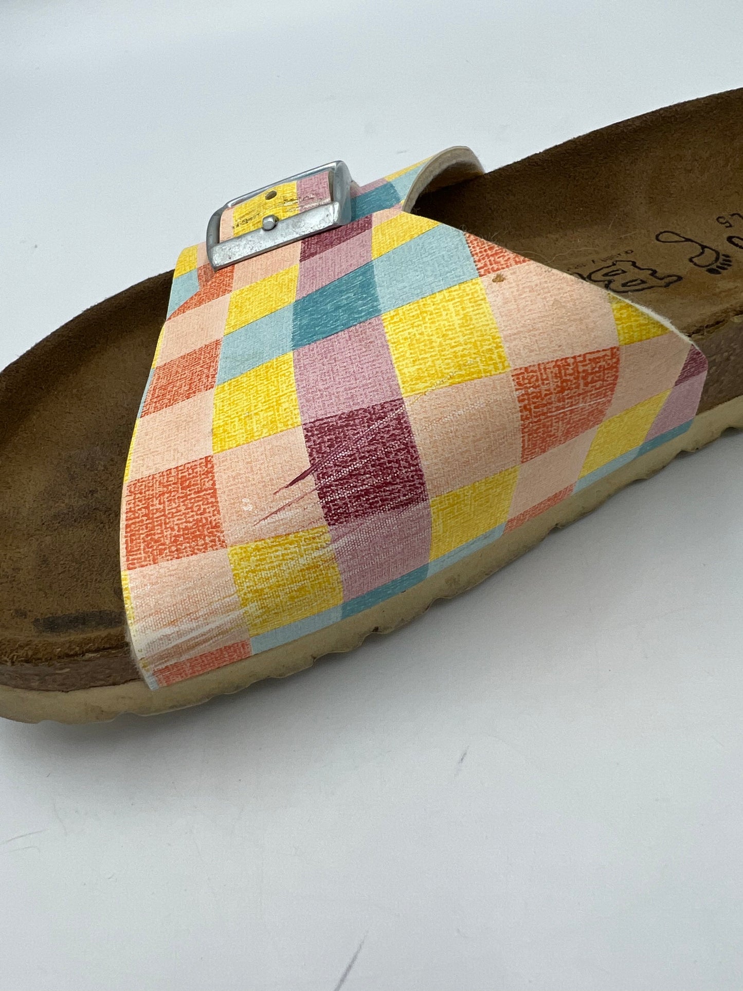 Multi-colored Shoes Designer Birkenstock, Size 6