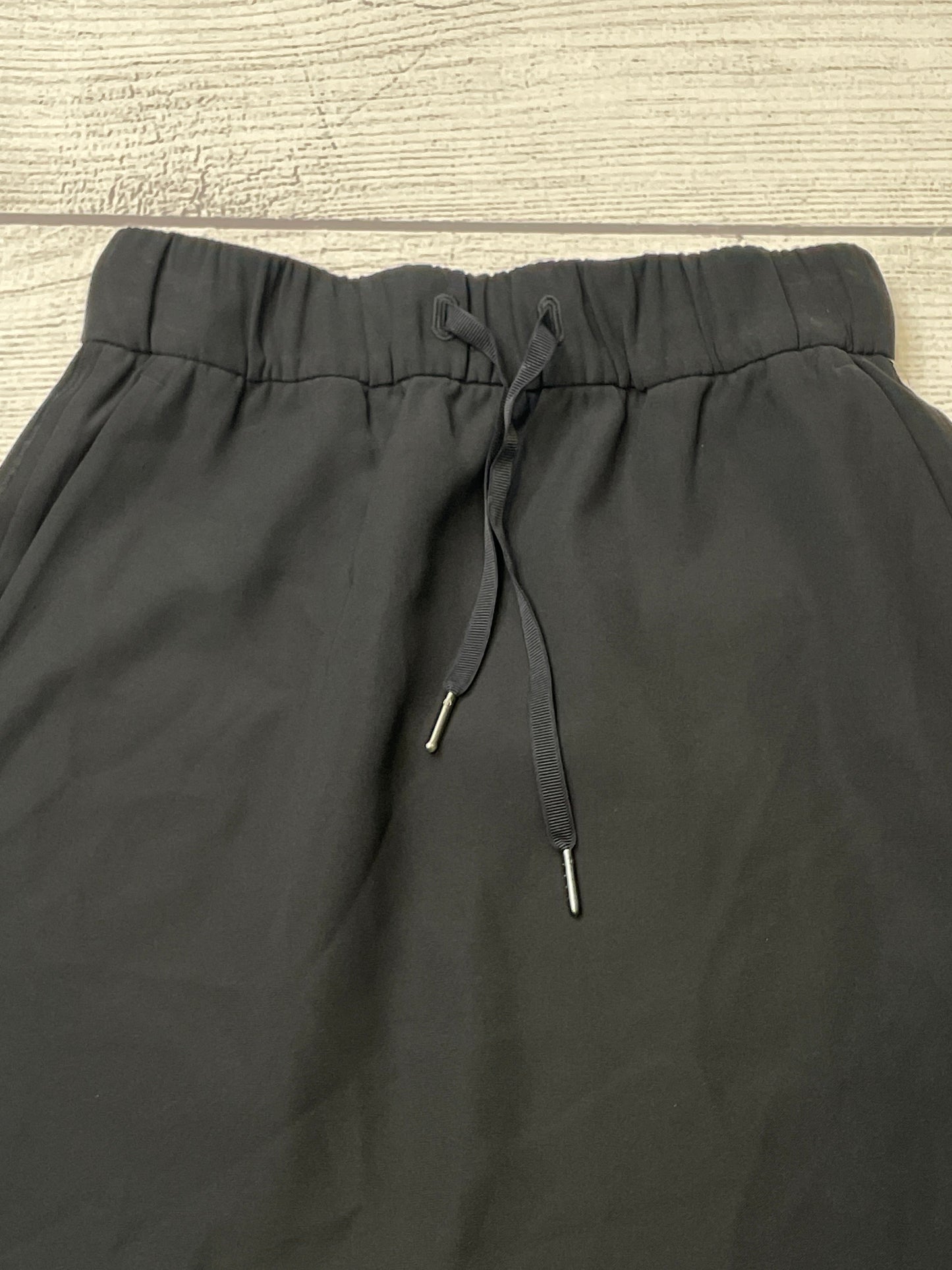 Black Athletic Skirt Skort Lululemon, Size S