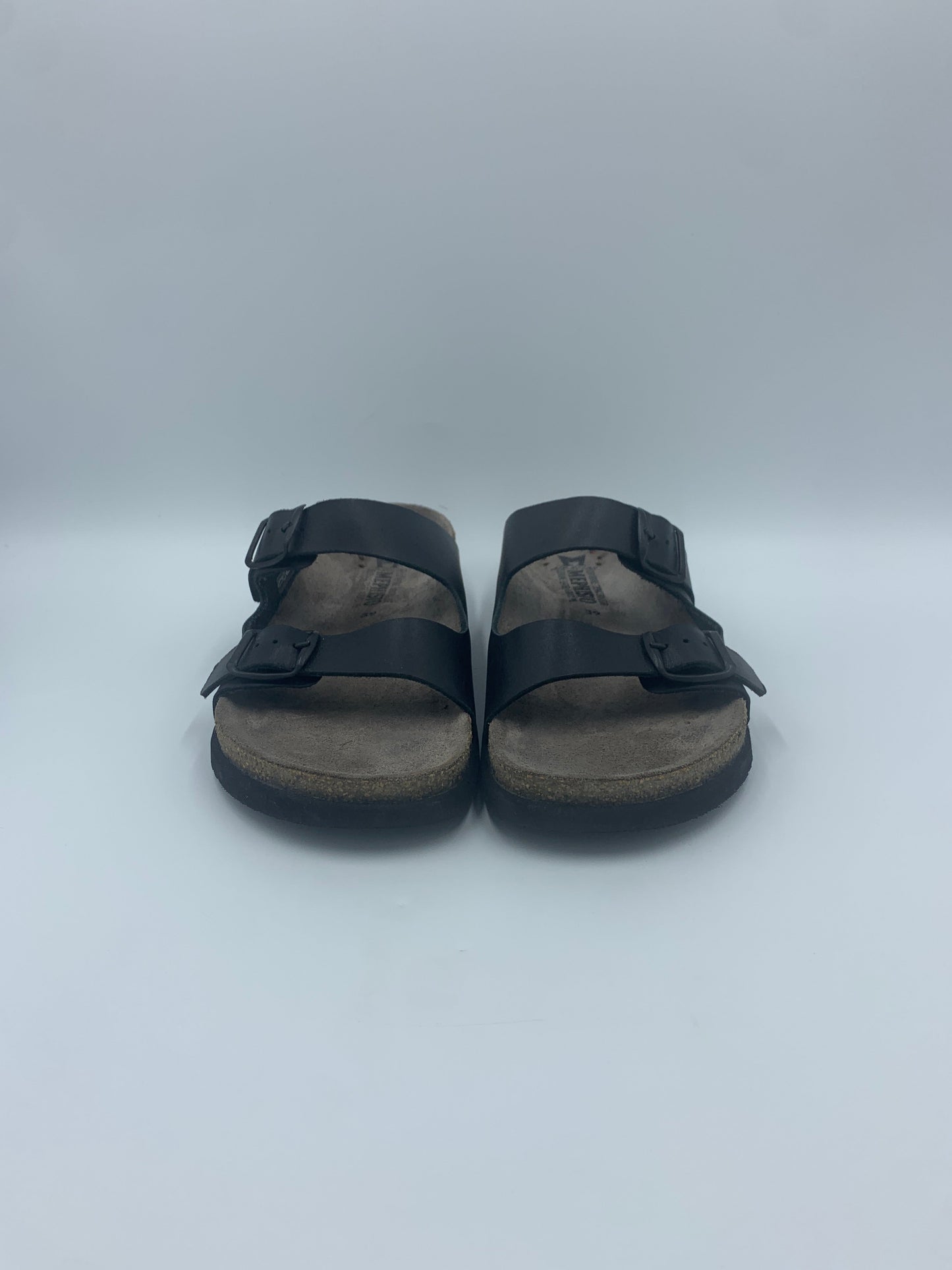 Black Sandals Designer Mephisto, Size 9
