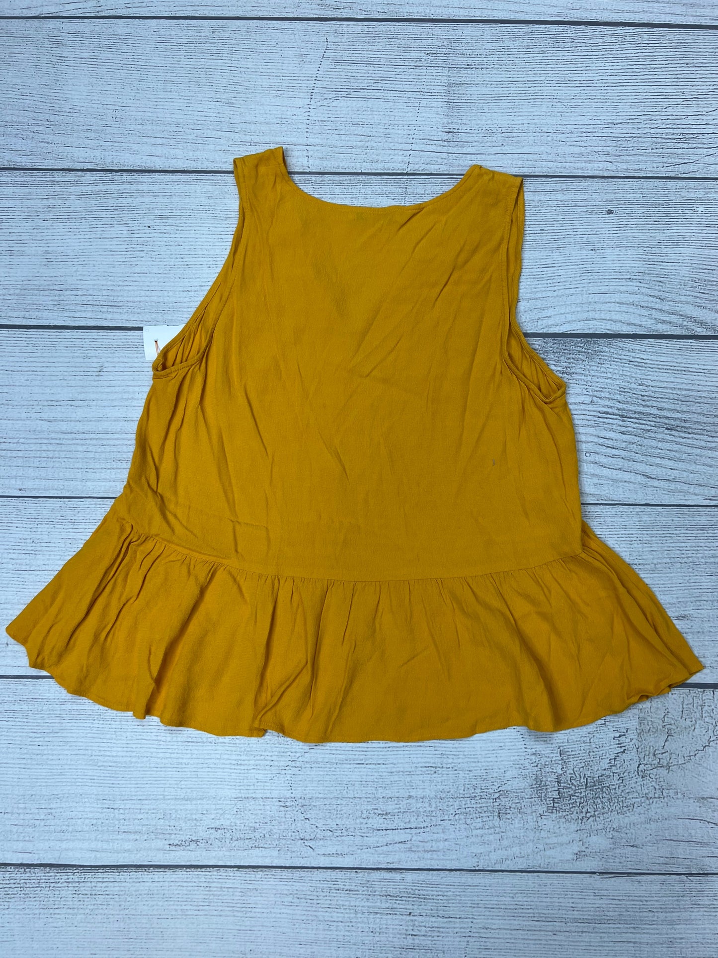 Yellow Top Sleeveless Madewell, Size M