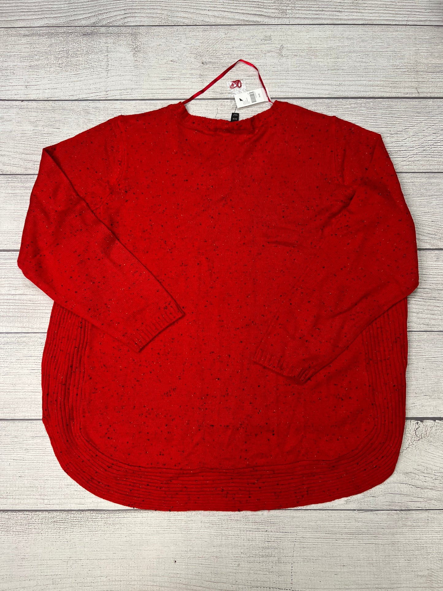 Red Sweater Lane Bryant, Size 3x