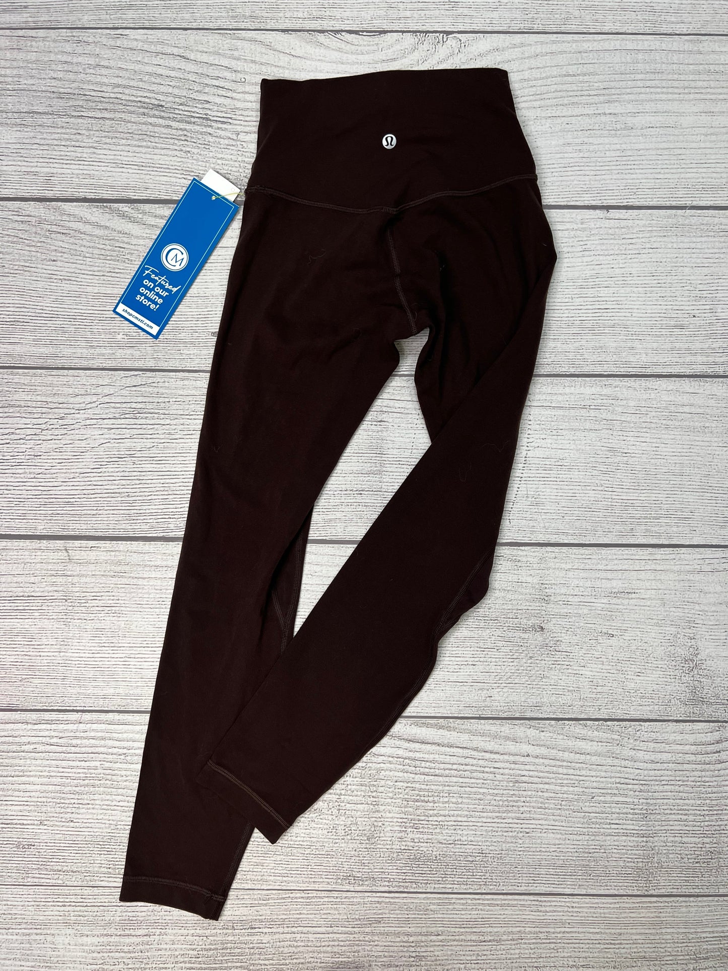 Athletic Leggings By Lululemon In Brown, Size: Xs