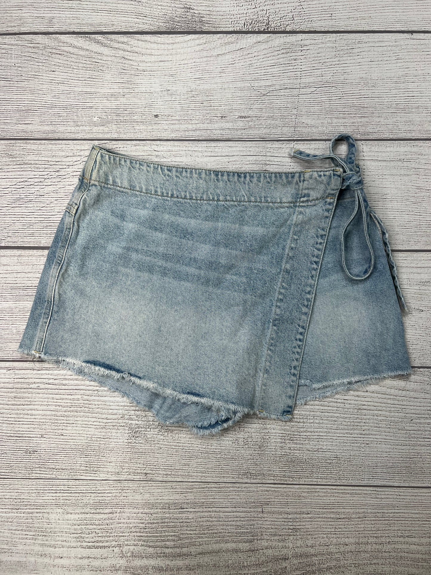 Skort By Free People In Denim, Size: 12