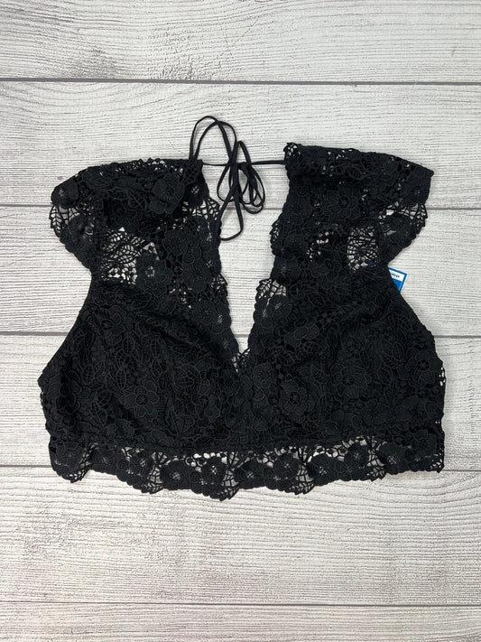 Bralette By Anthropologie In Black, Size: 3x