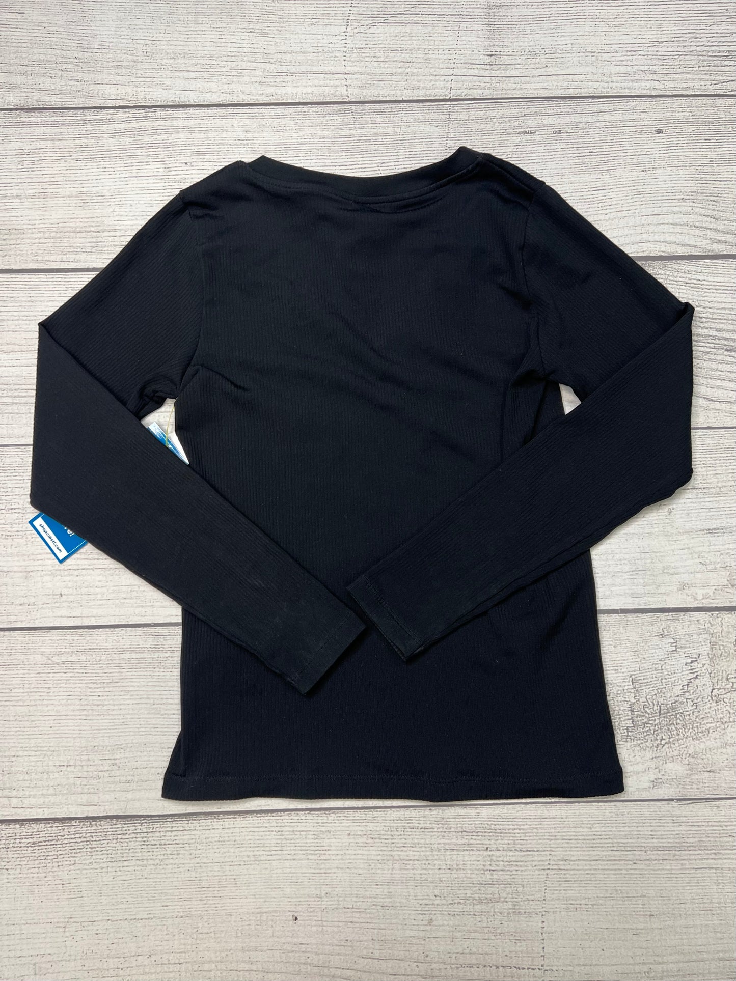 Athletic Top Long Sleeve Crewneck By Athleta In Black, Size: M