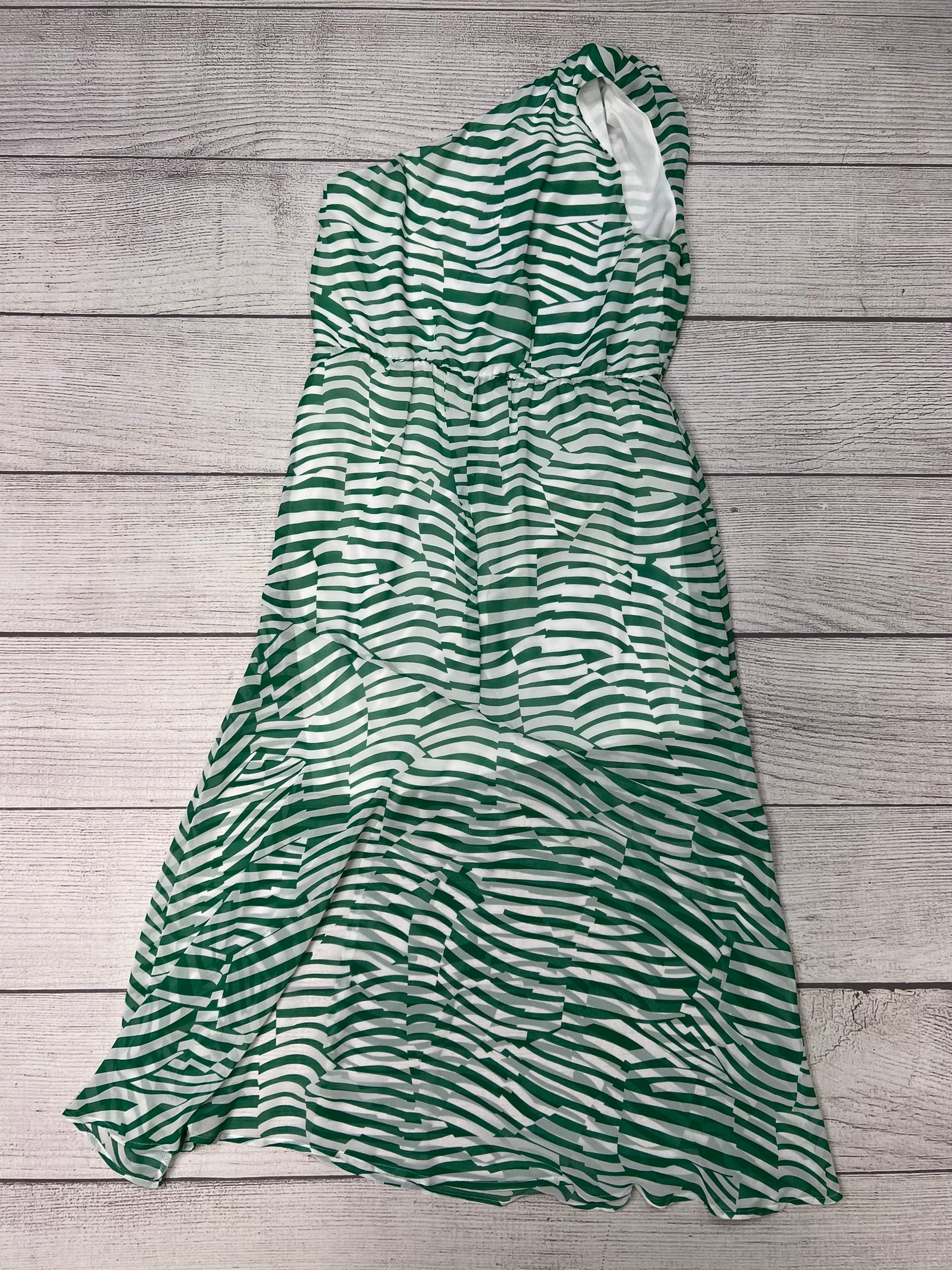 Dress By Sam Edelman In Green White, Size: M