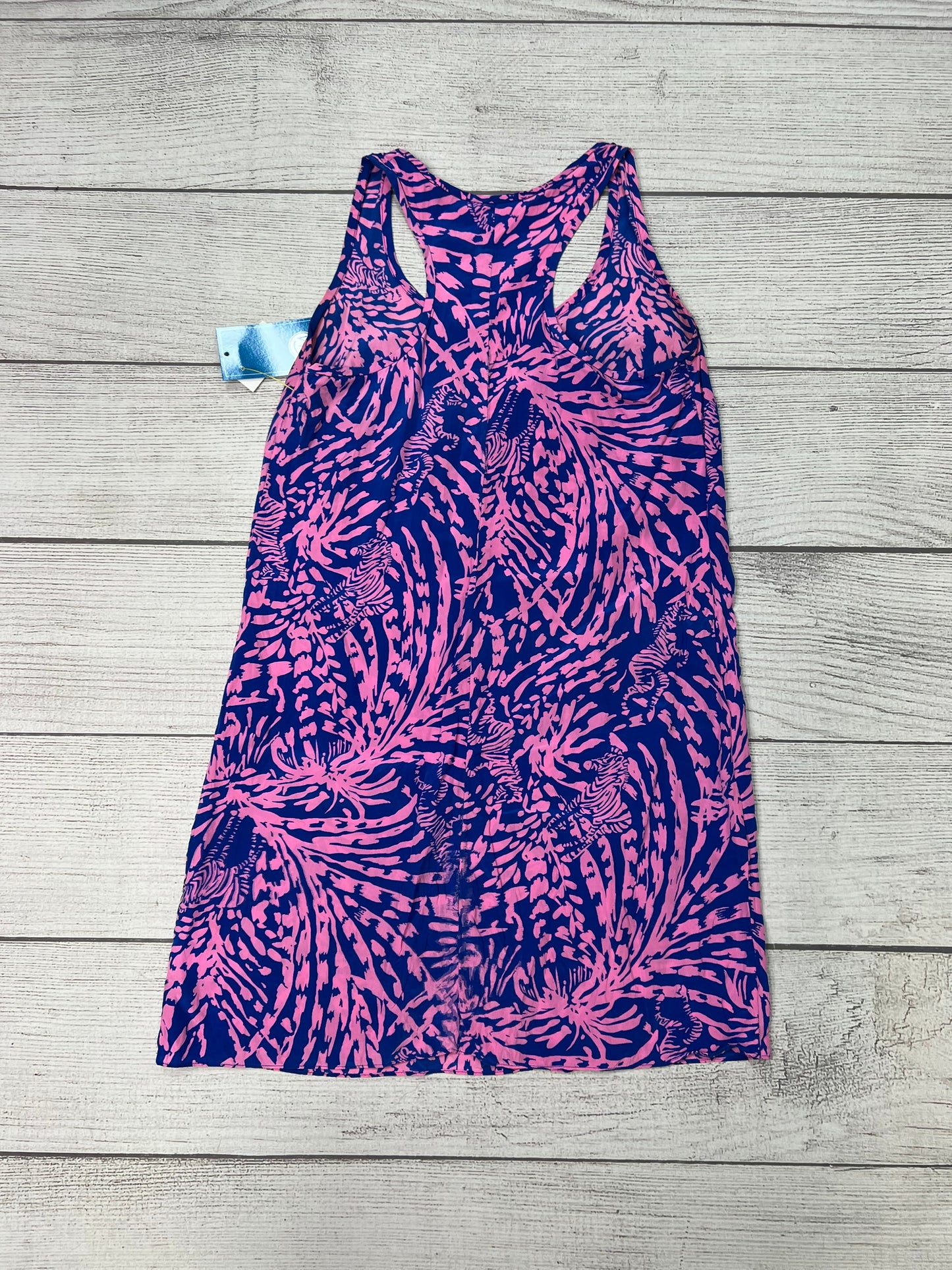 Dress Casual Short By Lilly Pulitzer In Pink Blue, Size: M