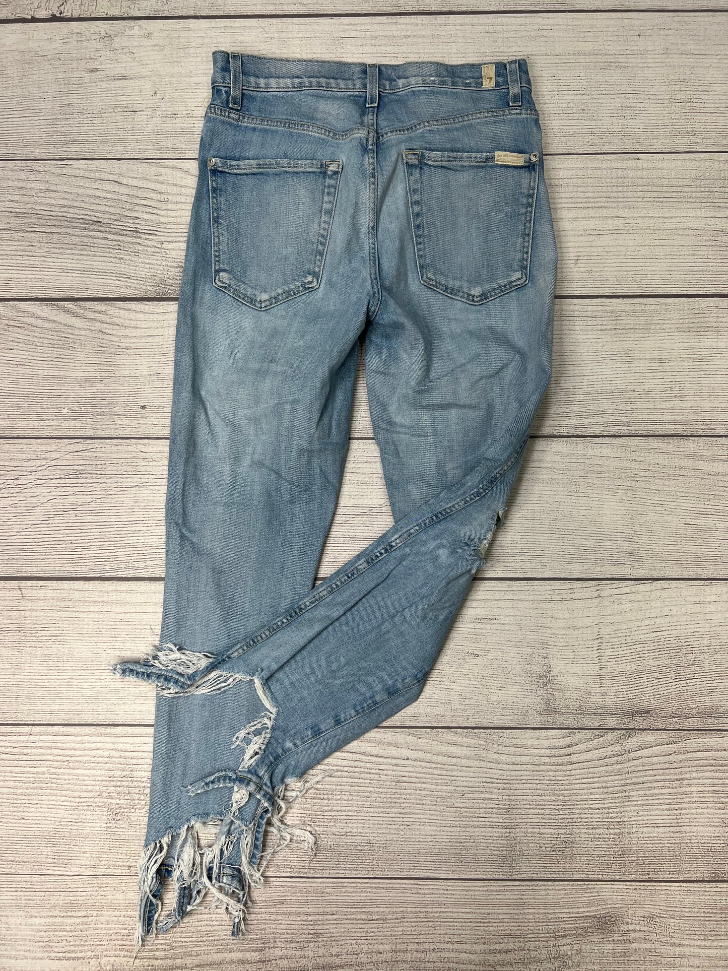 Jeans Designer By 7 For All Mankind In Denim, Size: 4