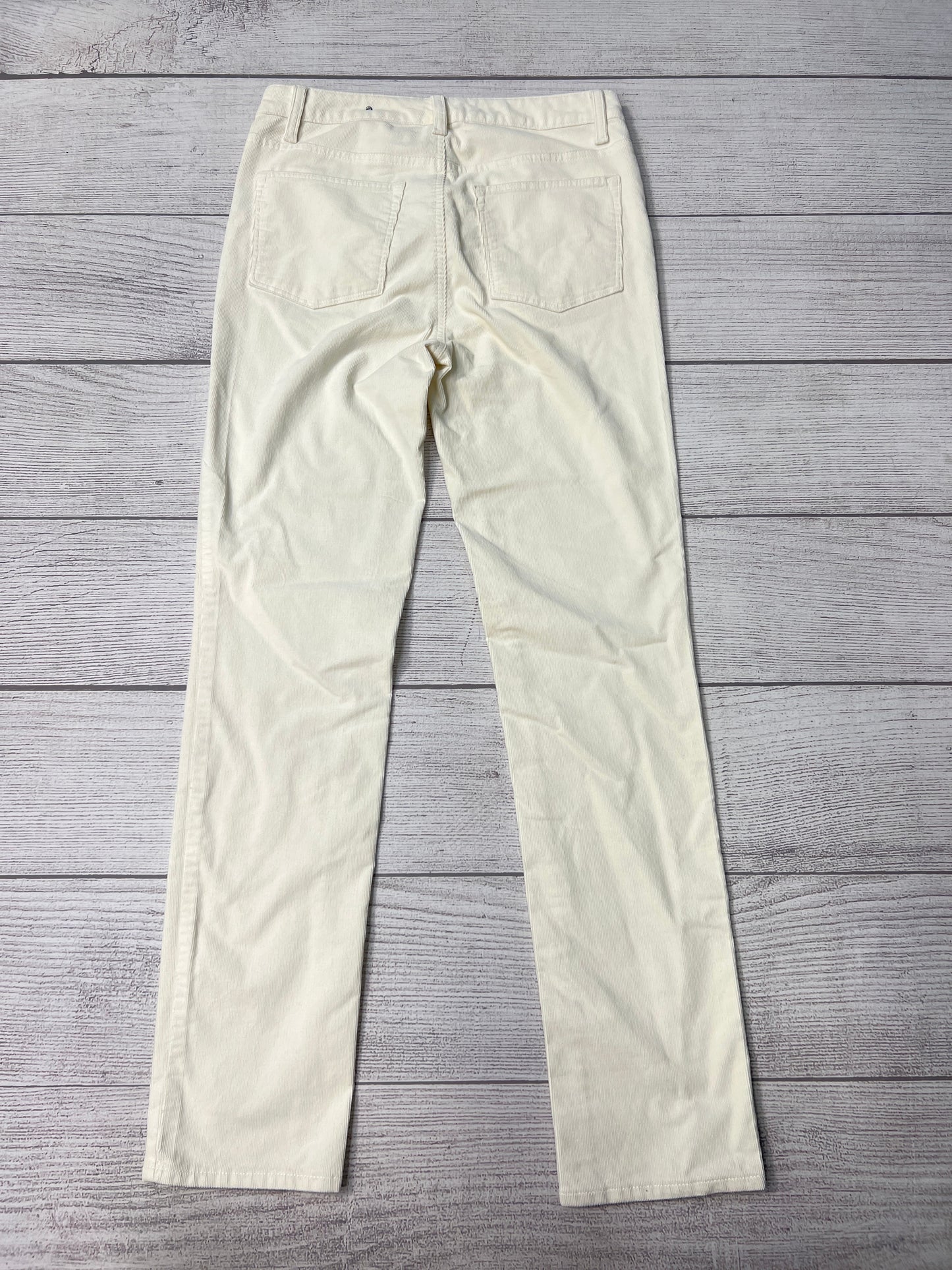 Pants Corduroy By Talbots In Cream, Size: 4