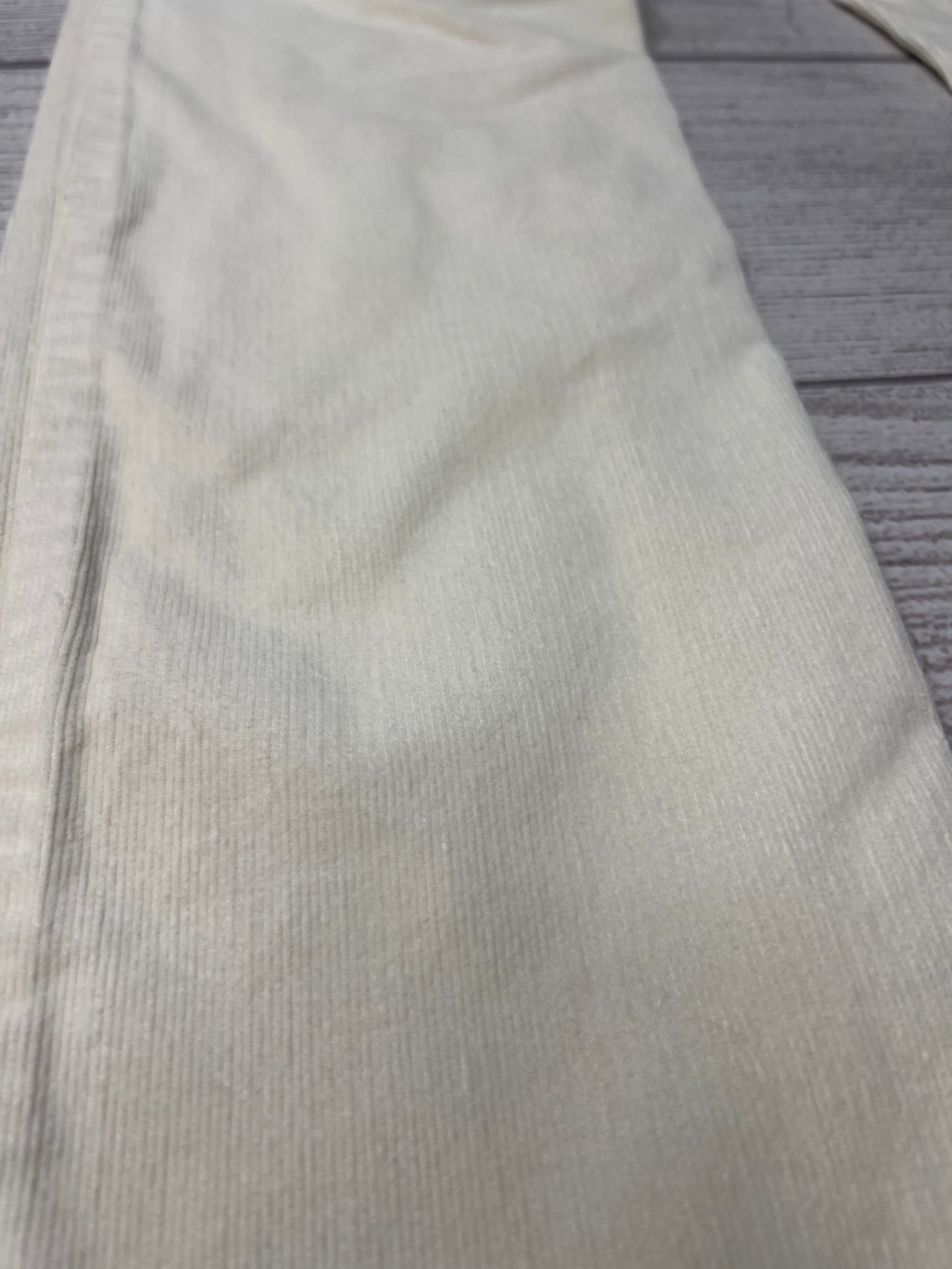 Pants Corduroy By Talbots In Cream, Size: 4