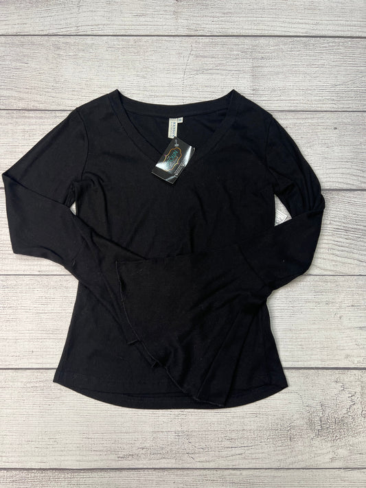 Top Long Sleeve By Hayden La In Black, Size: L